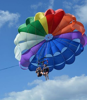 Parasailing em Dubai