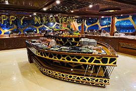 Jantar a Bordo do Ocean Empress