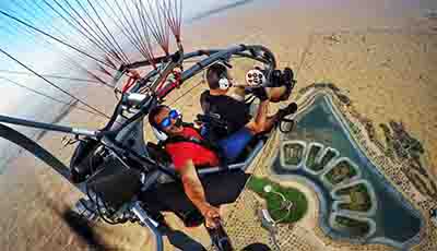 Voo de Paramotor